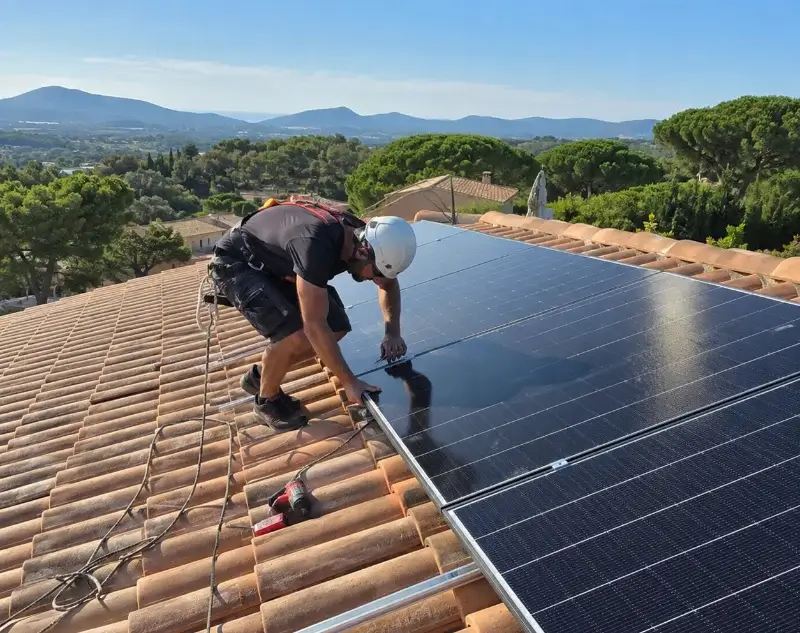 Installateur panneaux solaires Saint-Geniès-de-Fontedit — pose photovoltaïque sur toiture