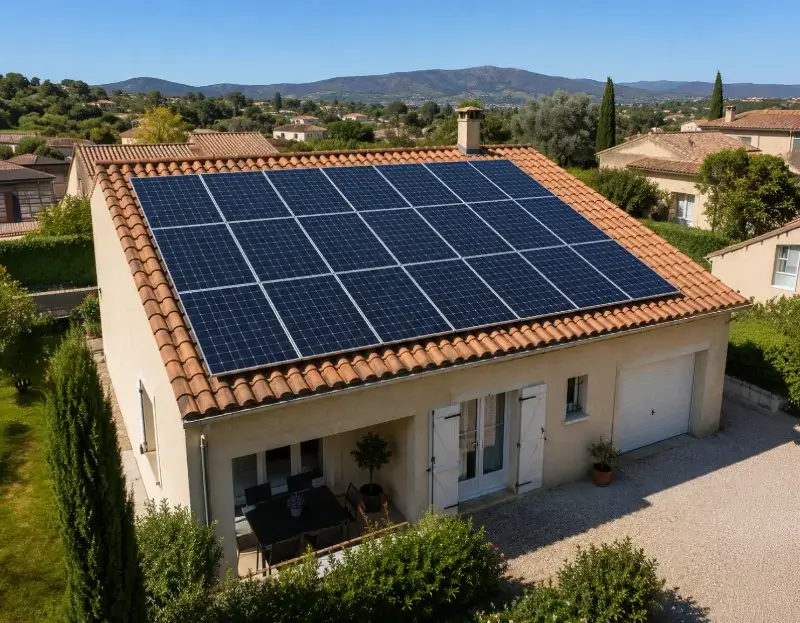 Prime à l'autoconsommation panneaux solaires Saint-Geniès-de-Fontedit — aide financière de l'État